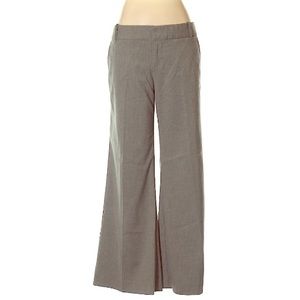 Gray pinstripe GAP pants